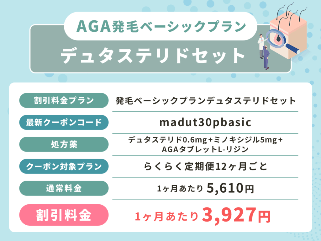 DMMのAGAクーポンコード56%割引方法！最新料金プランは？2026年2月継続