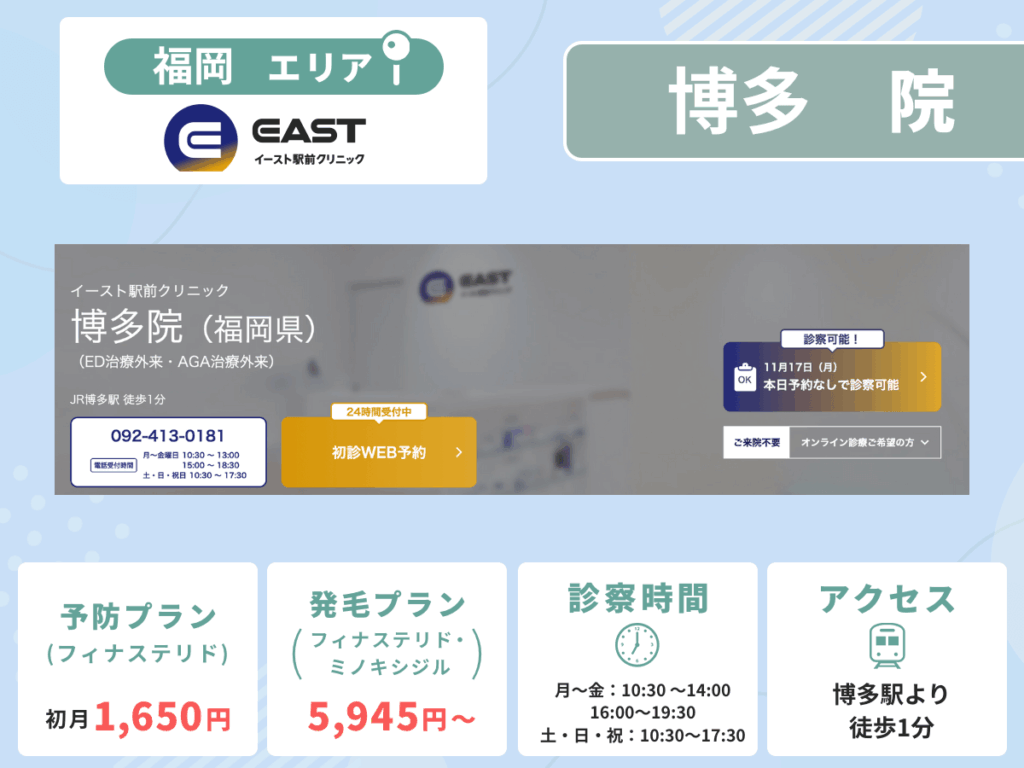イースト駅前クリニック博多院