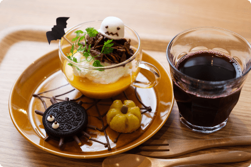 かぼちゃのプリン